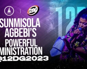 Sunmisola Agbebi Ministration at COZA 12DG2023