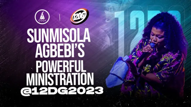 Sunmisola Agbebi Ministration at COZA 12DG2023
